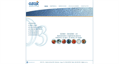Desktop Screenshot of ozox.com.uy